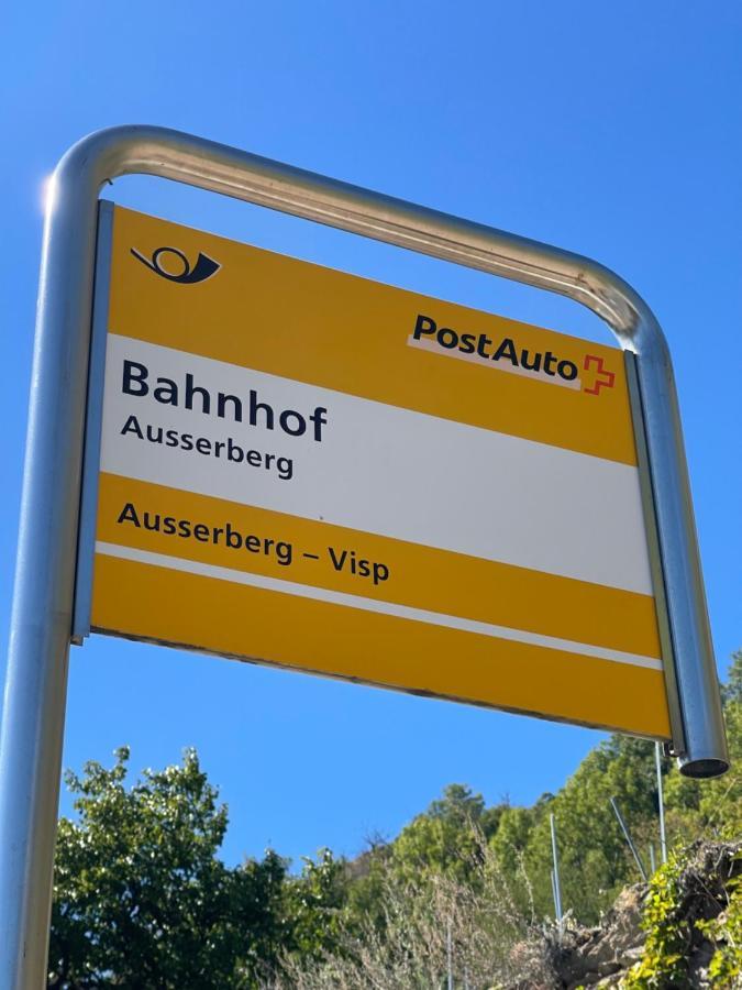 VISP erblick H O T E L Bahnhof AUSSERBERG Exterior foto