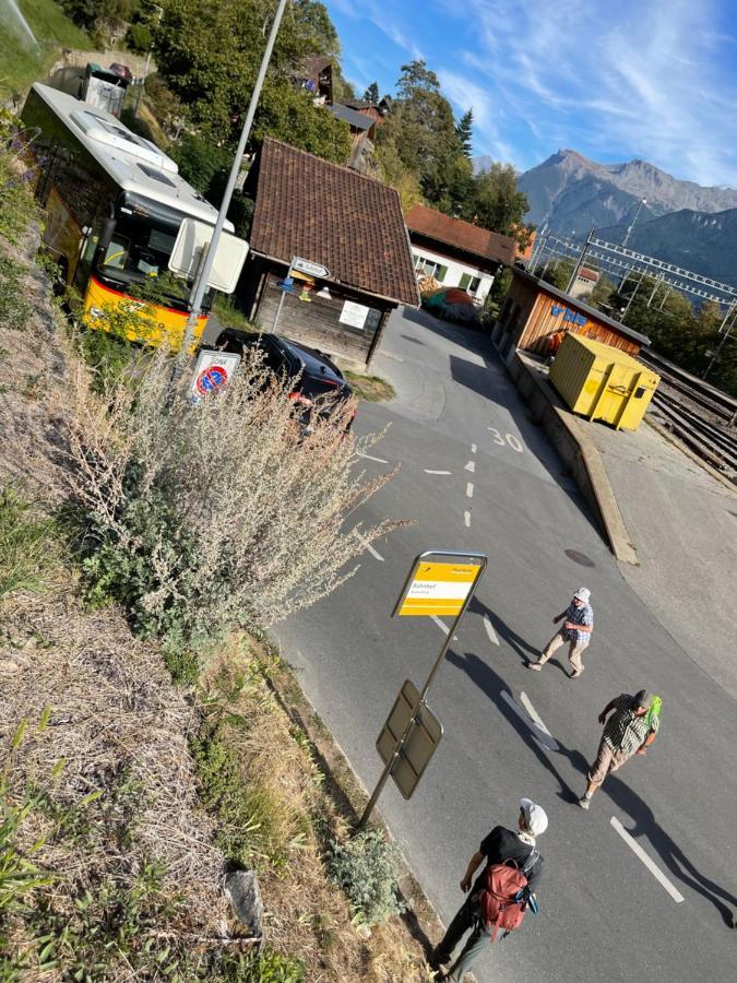 VISP erblick H O T E L Bahnhof AUSSERBERG Exterior foto